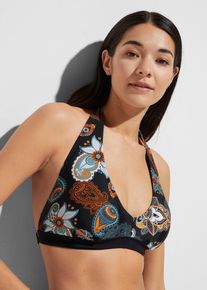 Neckholder Bikini Oberteil in schwarz, Grösse 42, bonprix