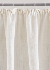 Blickdichter Vorhang mit Struktur (1er Pack) in gelb, 225x130 cm, bonprix