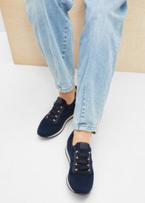Jana Sneaker in blau, Grösse 38, bonprix