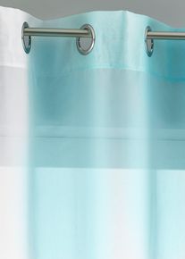 Voilages &agrave; effet ombr&eacute; (2 pces) en bleu145x144 cm, bonprix