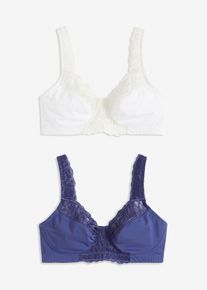 Minimizer BH ohne Bügel (2er Pack) in blau, Grösse 100E, bonprix