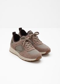 Rieker Sneaker aus Leder in braun, Grösse 44, bonprix