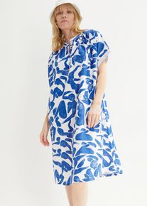 Jerseykleid in blau, Grösse 40/42 (M), 100% Baumwolle, bonprix