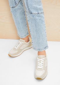 Sneaker in beige, Grösse 38, bonprix