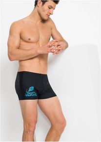 Badehose Herren schnelltrocknend in schwarz, Grösse 44/46 (S), bonprix