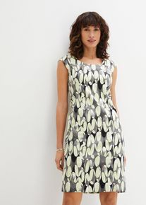 Etuikleid bedruckt in weiss, Gr&ouml;sse 36, 97% Baumwolle, bonprix