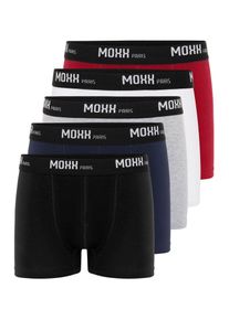 Moxx Paris Boxershorts Herren Gr&ouml;&szlig;e XXL navy / graumeliert / rot / schwarz / wei&szlig;