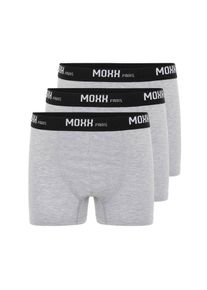 Moxx Paris Boxershorts Herren Gr&ouml;&szlig;e M grau / schwarz / wei&szlig;