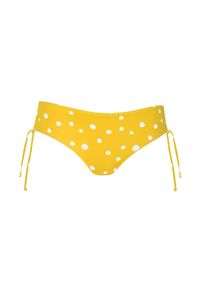 Vivid Bikini-Hose Damen Gr&ouml;&szlig;e M gelb / offwhite