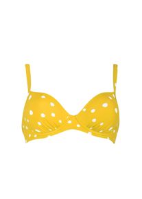 Vivid Bikini Top Damen Gr&ouml;&szlig;e 75 gelb / offwhite