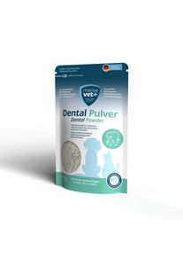 Marsavet Dental Zahnpulver - Erg&auml;nzungsfuttermittel f&uuml;r Hunde, Katzen und Nagetiere mit Insektenprotein - 125 g