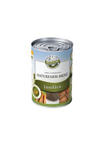 Hypoallergenes Hundefutter Nass mit Insekten getreidefrei - Naturfarm-Menü von Bellfor Hundefutter - 400 g