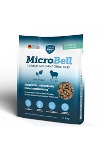Marsavet Trockenfutter Hund Microbell mit mikrobiellem Protein – 4 kg. Monoprotein-Trockenfutter für Hunde, ohne Getreide und Gluten
