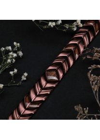 Holzkern Armband Prelude (Walnuss/Kupfer), Naturholz, Herren, größenverstellbar