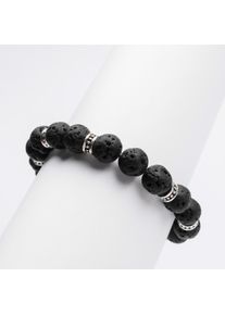 Holzkern Armbänder Herren Lava und Lava