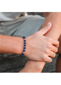 Holzkern Armbänder Herren Lapislazuli und Lapislazuli