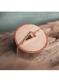 Holzkern Armbänder Damen Gold und Wenge