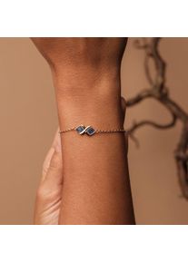 Holzkern Armbänder Damen Rosé und Lapislazuli