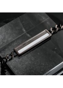 Holzkern Armbänder Herren Dunkelgrau und Marmor