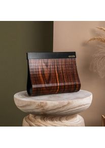 Holzkern Handtasche Uniqase Chinira Rosenholz Clutch