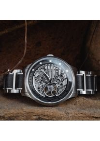 Holzkern Holzuhr Tanquary (Ahorn/Silber), Unisex, Naturholz