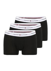 Tommy Hilfiger Underwear, Hommes Boxers 'Essentials', noir chiné / blanc