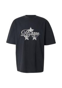 Pegador T-Shirt Herren, hellgrau / schwarz / weiß, Größe L