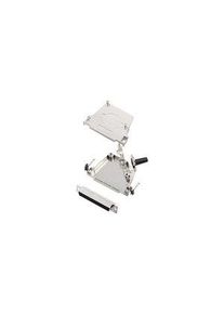 Encitech Connectors DC-62 Socket HD D-Sub Connector Kit, Zinc Backshell - 6355-0064-14