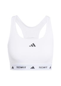 adidas Performance, Femmes Soutien-gorge de sport 'TECHFIT', noir / blanc