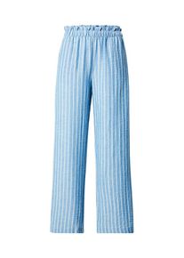 Jacqueline de Yong JDY, Femmes Pantalon, azur / blanc