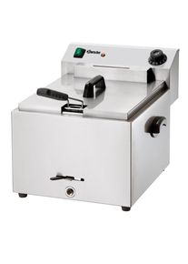 Gastro Bartscher Elektrofritteuse PROFI 9,7 Liter mit Fettablasshahn / Friteuse