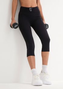 Ultrasofte Capri Funktions-Leggings in schwarz, Grösse 40/42 (M), bonprix