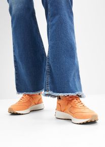 Sneaker in orange, Grösse 38, bonprix