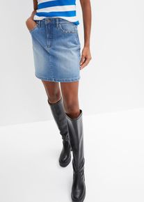 Jeansrock in blau, Grösse 42, bonprix