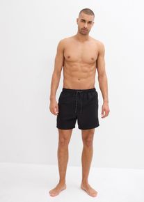 Badeshorts Herren in schwarz, Grösse 64/66 (3XL), bonprix