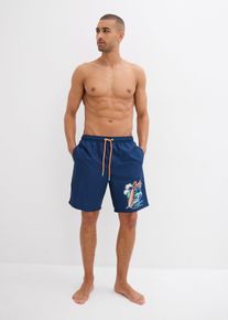 Badeshorts Herren in blau, Grösse 64/66 (3XL), bonprix
