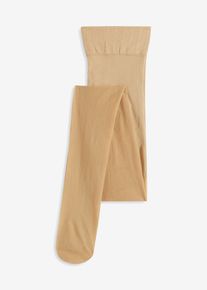 Formende Strumpfhose mit Push Up Effekt 30den in beige, Grösse 36/38 (S), bonprix