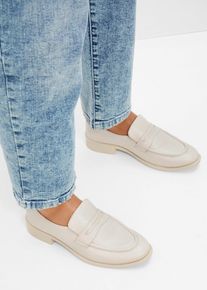 Loafer in beige, Grösse 42, bonprix