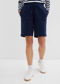 Sweat-Shorts mit Taschen in blau, Grösse 36/38 (S), bonprix