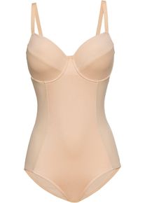 Shape Body mit mittlerer Formkraft in beige, Grösse 85C, bonprix