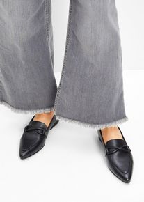 Loafer aus Leder in schwarz, Grösse 41, bonprix