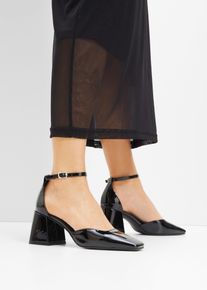 Pumps in schwarz, Grösse 39, bonprix