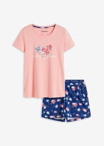 Shorty mit längerer Shorts in rosa, Grösse 44/46 (L), 100% Baumwolle, bonprix