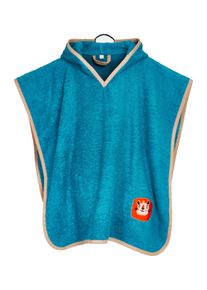 Playshoes Badeponcho 'Dschungel' Jungen Gr&ouml;&szlig;e 122/128 camel / petrol