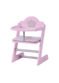 Roba® Puppenhochstuhl »Prinzessin Sophie« rosa Puppenmöbel