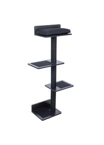 Modern Living Wandkratzbaum San Francisco schwarz für Katzen