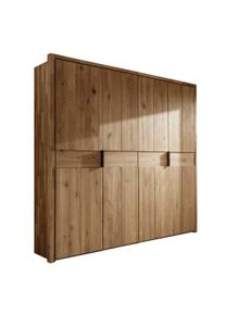 Drehtüren-Kleiderschrank "Capania" | Massivholz-Kleiderschränke | allnatura