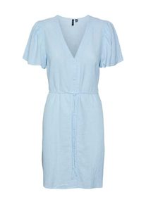 V&eacute;ro Moda VERO MODA Blusenkleid 'Linn' Damen, hellblau, Gr&ouml;&szlig;e M