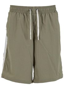 Urban Classics, Hommes Boardshorts, olive / blanc