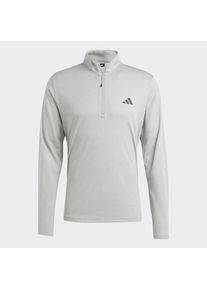 adidas Performance Funktionsshirt 'Essentials' Herren, hellgrau / schwarz, Größe XL